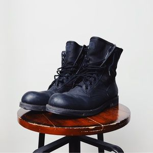 Mens Ralph Lauren Combat Boot, S 9.5